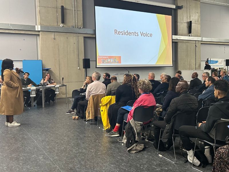 Residents gathered at Brent Connects forum