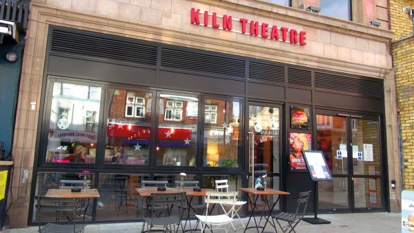 The Kiln Theatre frontage, theatre, external kiln theatre