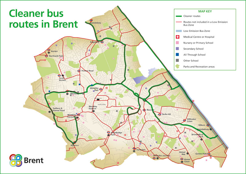 Cleaner greener bus routes
