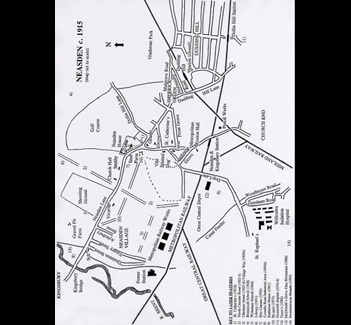 Neasden map circa 1915