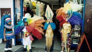 Photograph of children in carnival costumes. Credit: Brian O'halloran