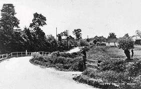 Preston Road as a rural lane