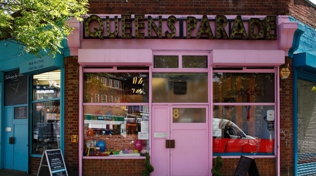 Shopfront, Queens Parade, Willesden Green