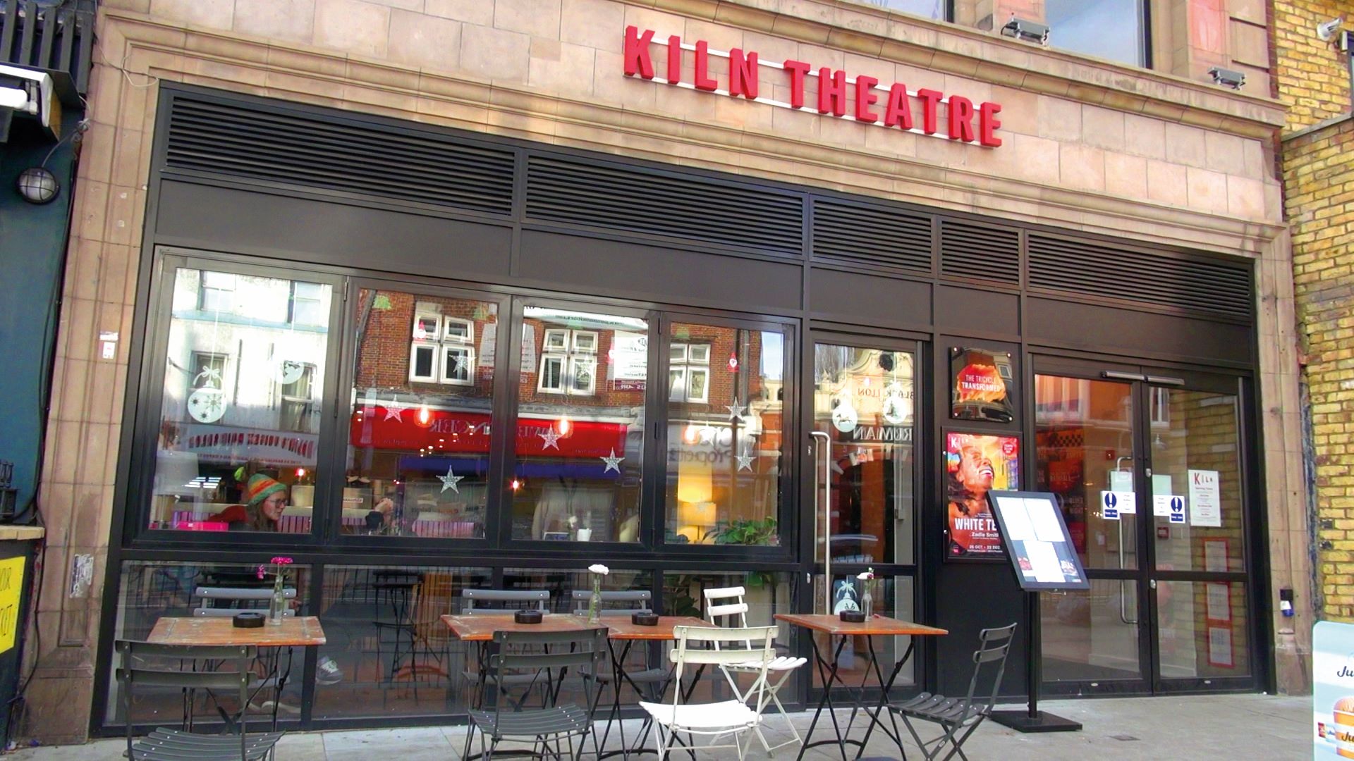 The front of the Kiln Theatre