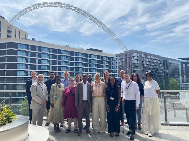 Good work standard Brent - image with Councillor Butt