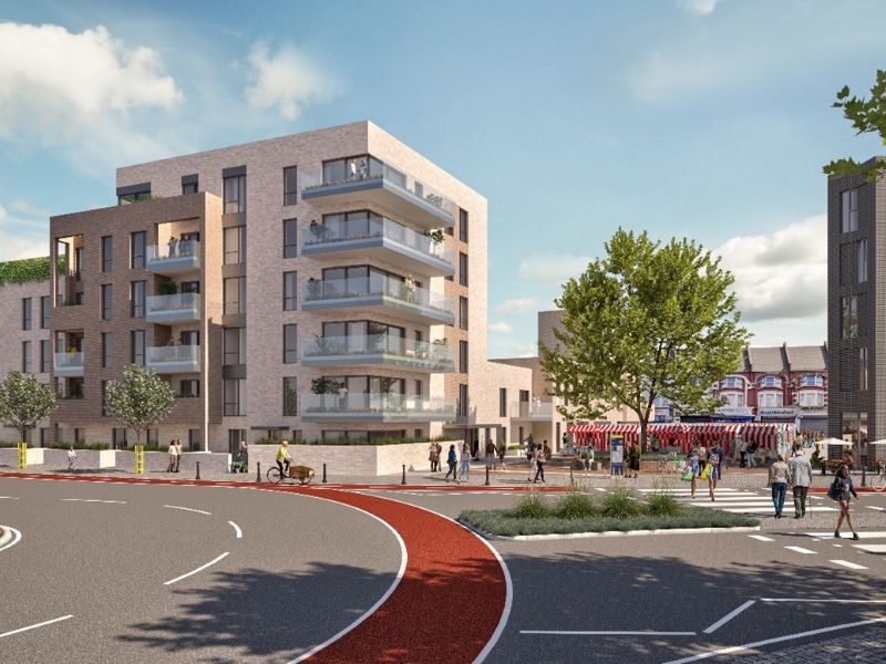 Artist impression of Church Road development