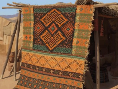 Woven decorative cloth 