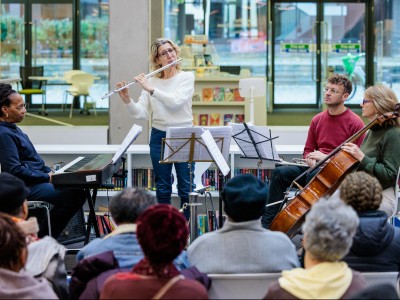 RPO at Willesden Green Library, 16 Nov 23 photo credit Amanda Rose