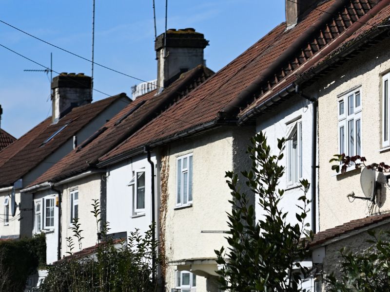 A row of houses in Brent