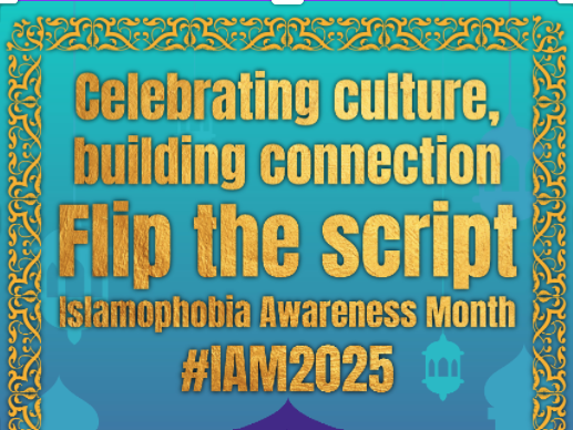 Islamophobia awareness month 2025