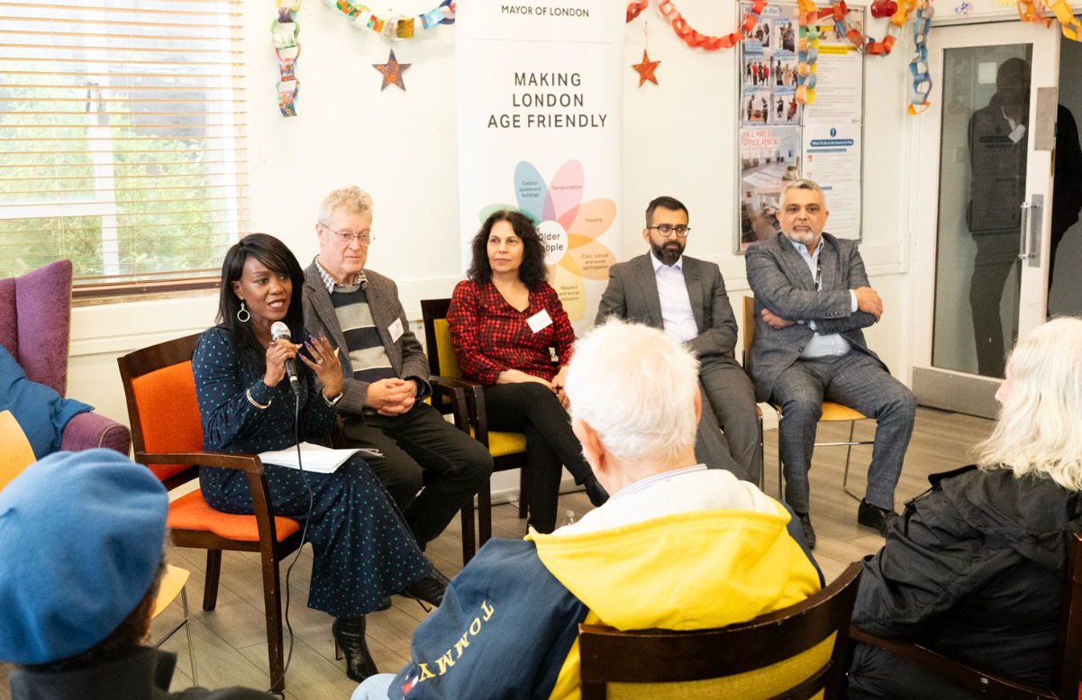 London’s Deputy Mayor visits Elders Voice to celebrate age-friendly progress