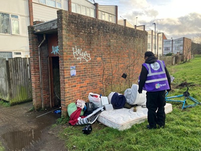 DMWB fly-tipping inspection
