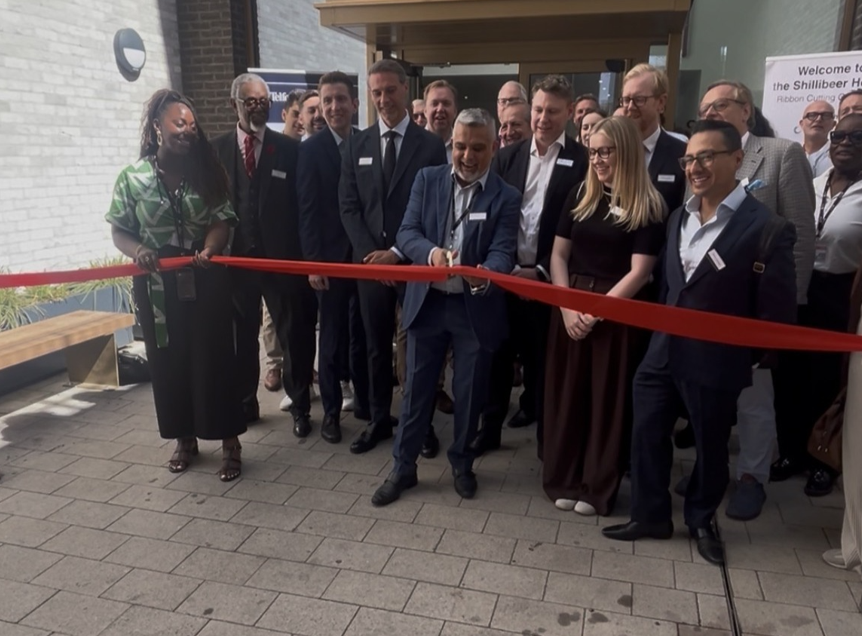 Shillibeer House ribbon cutting