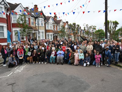 VE day celebration on Kings Road
