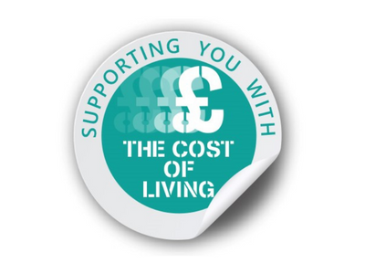 Supporting you with the cost of living logo