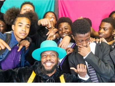 Image of a group of young people