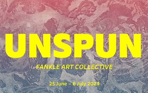 Exhibition poster for Unspun