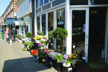 image of flower shop in Kilburn
