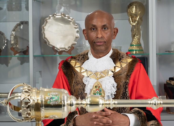 Mayor of Brent Cllr Abdi Aden